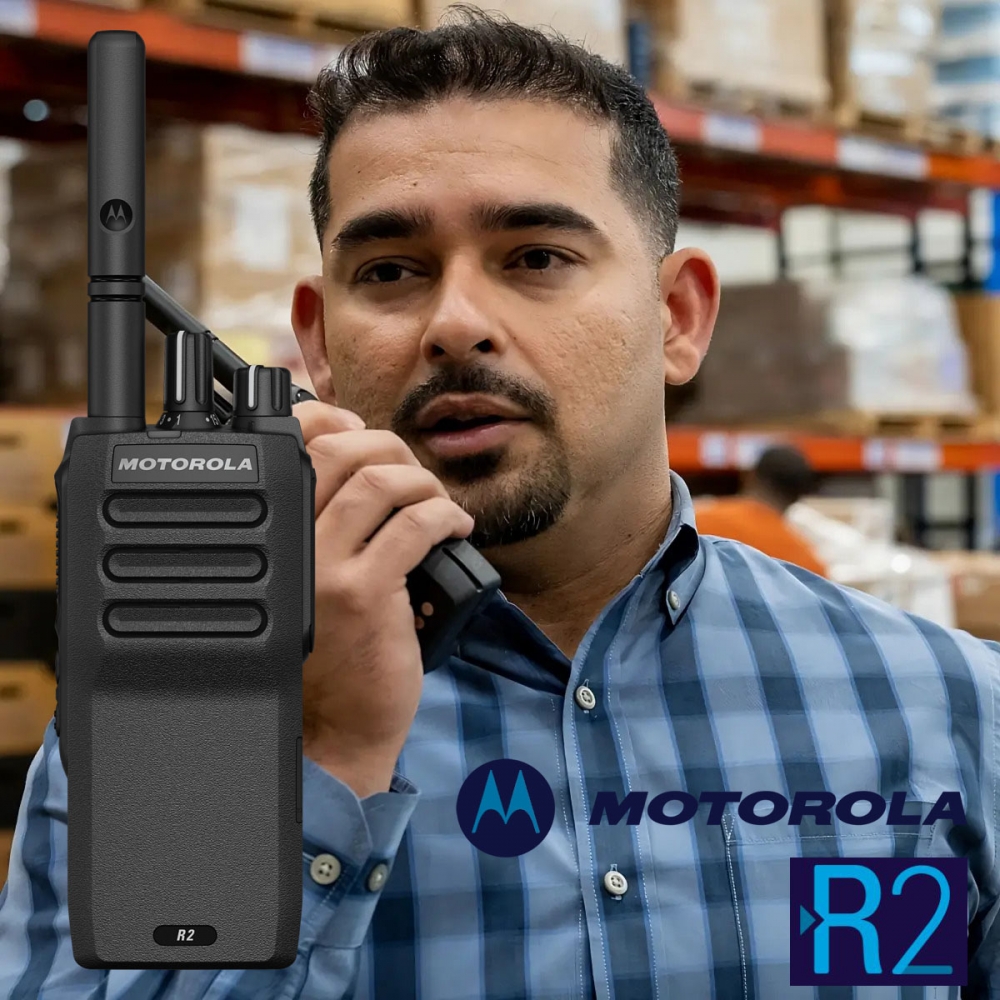 Motorola R2 Ex MOTOROLA R2 MOTOTRBO (VHF ELLER UHF) HÅNDHOLDT RADIO (ANALOG/DIGITAL ...