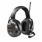 Hellberg Synergy DR Hjelmfeste Hørselsvern DAB+ Bluetooth® Multi-Point FM-radio thumbnail