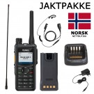 Jaktradio Hytera HP685G BT V1 jaktradiopakke Analog og Digital ( DMR ) med GPS inkl Peltor WS Alert X thumbnail