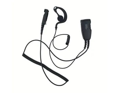 PROEQUIP PRO-P600 STP EARHANGER AND PALM MIC, BLACK PTT ny versjon